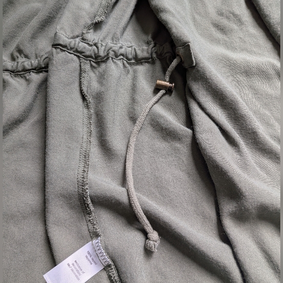 Maurice's Army Green Sleeveless Cardigan Vest - Picture 11 of 13